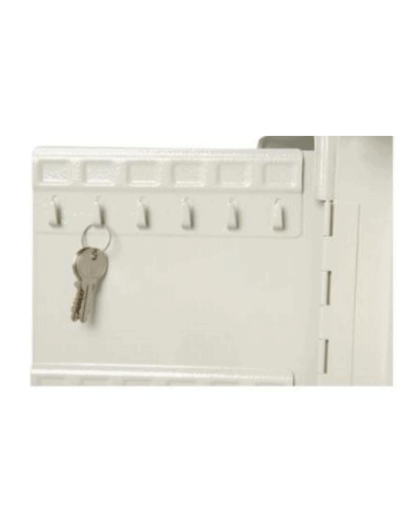 Organizador de llaves de acero de 1000 pedazos, caja de bloqueo de armario  de alta capacidad con cerradura de seguridad y etiquetas de llave para